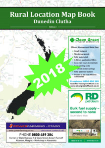 Map Book: Dunedin Clutha Rural Location Map Book
