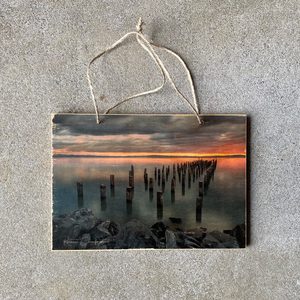 Products: Photography by Roxanne – Burke Street Wharf, Thames – Rustic Printz Limited