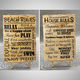 A3 Pre-made Signs – Rustic Printz Limited