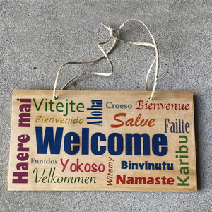 Products: Welcome Sign – Rustic Printz Limited