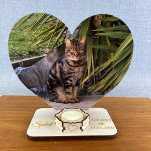 Products: Memorial Photo Tealight Holder – Rustic Printz Limited