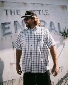 Mens Tops Shirts: Worldwide Oversized Check Shirt