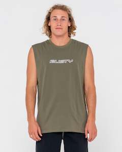 Mens Tops Tanks Muscle: Flip Daddy Graphic Muscle