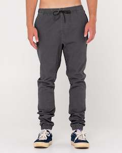 Mens Pants: Hook Out Slim Fit Elastic Pant