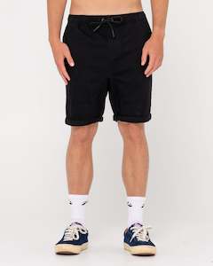 Mens Bottoms Shorts: Hooked On Elastic Waist Short