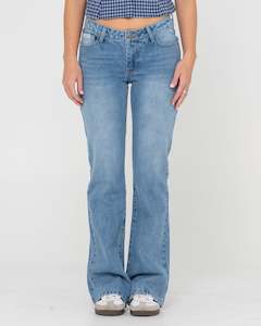 Womens New Featured New Arrivals: Betty Bootleg Low Rise Jean
