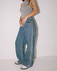 Womens New Featured New Arrivals: Flip Mommy Low Rise Baggy Jean