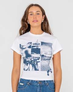 Womens New Featured New Arrivals: Greetings 2.0 Baby Tee