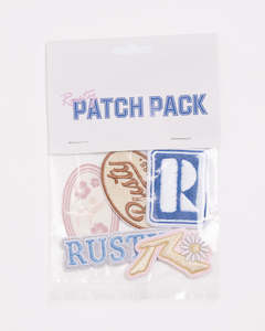 Mens Accessories Stickers N Stuff: Rusty Ladies Iron On Patch Pack