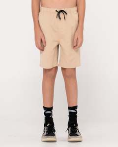 Overtone Elastic Waist Linen Short Boys