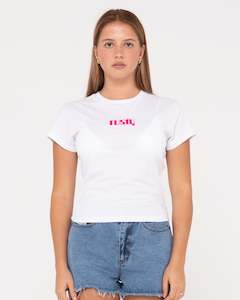 Womens Tops Tees Tanks: Rusty Ova Baby Tee