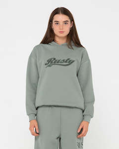 Womens Tops Hoodies Fleece: Norty Graphic Oversize Hooded Fleece