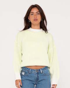 Womens Tops Knitwear: Ora Chunky Relaxed Knit