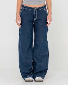 Womens Bottoms: Billie 2.0 Low Rise Carpenter Jean