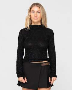 Josie Long Sleeve Lace Top