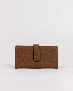 Bobbi Suede Flap Wallet