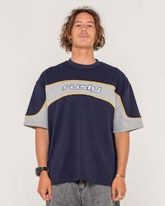 Mens New Featured New Arrivals: Kinetic Panel Heavy Tee