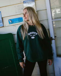 Womens New Featured New Arrivals: College Dropout Oversized Crew Fleece