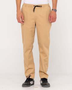 Mens Pants: Mid Boy Straight Leg Elastic Pant