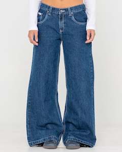 Womens Pants: Wendy Wide Low Rise Jean