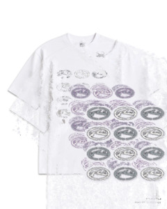 Mens Tees Tops: Heat Check Graphic Cropped Tee