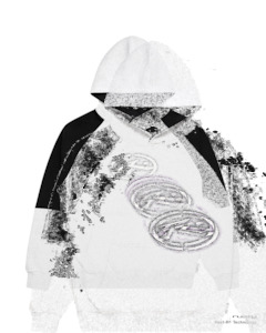 Mens Tops Hoodies Fleece: Heat Check Graphic Fleece Hoodie