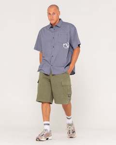 Resno Recon Button Up Check Shirt