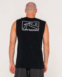 Mens Tops Tanks Muscle: Boxed Out Muscle