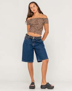 Womens Tops Camis Tops: Ciao Bella Off Shoulder Top