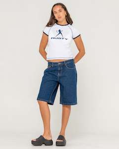 Bethany Baggy Low Rise Jort