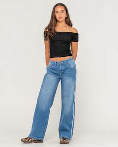 Flip Mommy Low Rise Baggy Jean