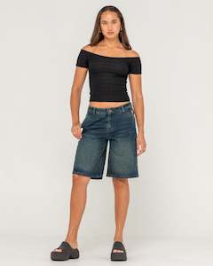 Billie Low Rise Carpenter Jort