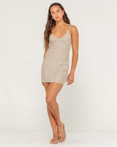 Womens Dresses: Sandy Stripe Mini Dress