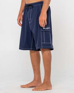 Mens Boardshorts: Pick Pocket 22" Elastic Baggy Boardshort