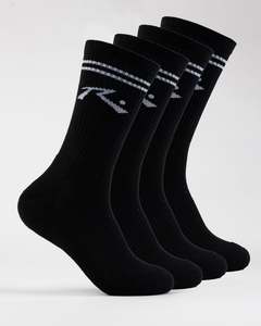 Mens Accessories: Comp Mid Calf 4-Sock Pack