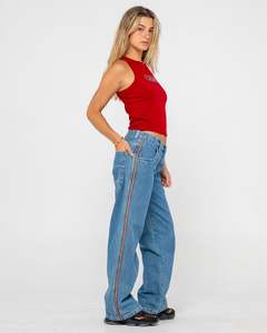 Flip Mommy Low Rise Baggy Jean