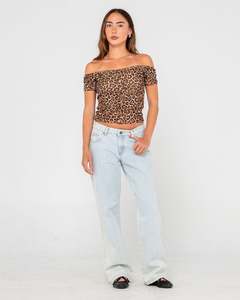 Womens Pants: Suzy Straight Low Rise Jean