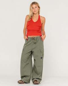 River Low Rise Baggy Cargo Pant