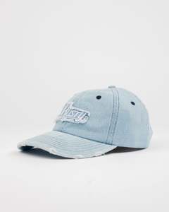 Beta Denim Distressed Dad Cap