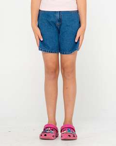 Sale: Cyprus High Waisted Denim Short Girls