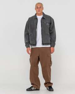 Mens Outerwear: Arc Up Denim Jacket