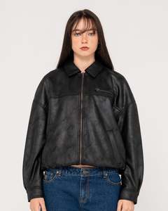 Back Street Faux Leather Jacket