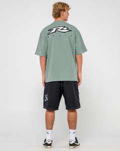 Mens T Shirts: Registered Oversized Graphic Tee