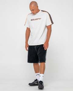 Mens T Shirts: Alonso Graphic Panel Tee