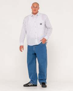 Vallejo Tech Boxy Striped Shirt