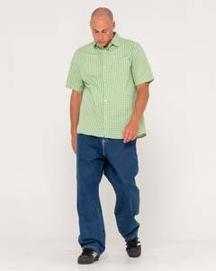 Lucifer Got Lucky Check Shirt