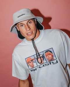 Mens Hats: Carbon Ripstop Bucket Hat