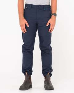 Trade R Workwear: Tr246 9 Pocket Stretch Cuffed Work Pant