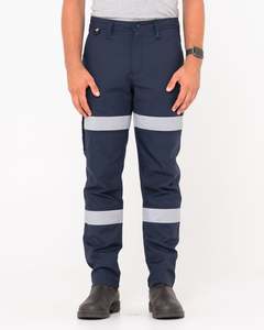 Trade R Workwear: Tr245r 9 Pocket Stretch Reflect Pant