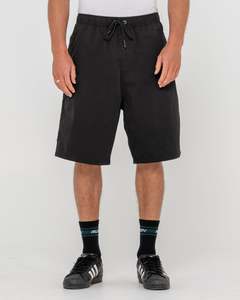 Mens Sale: Wear Eva 22" Elastic Waist Baggy Short